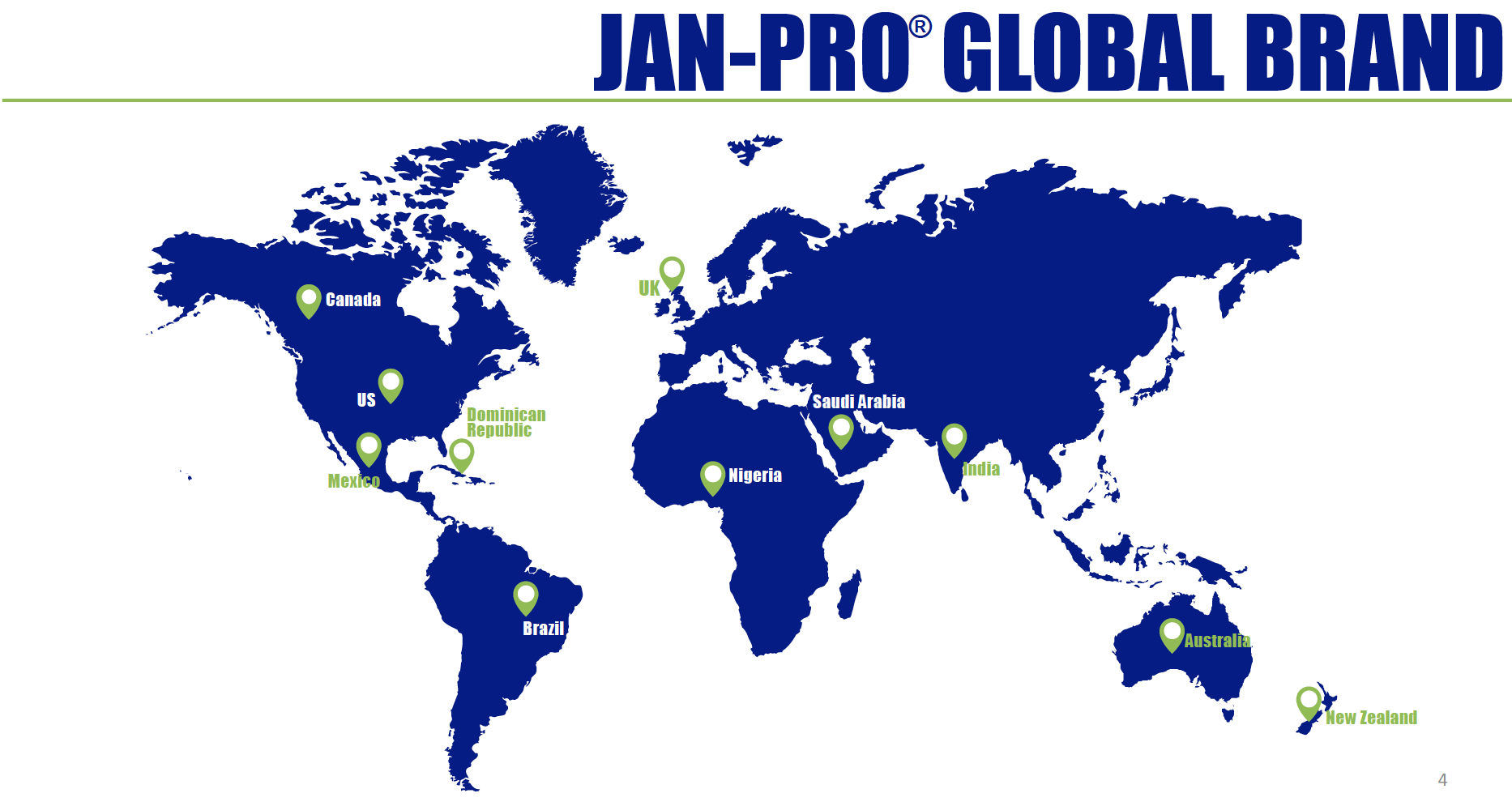 JAN-PRO locations